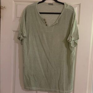Olive Green Men's Shirt